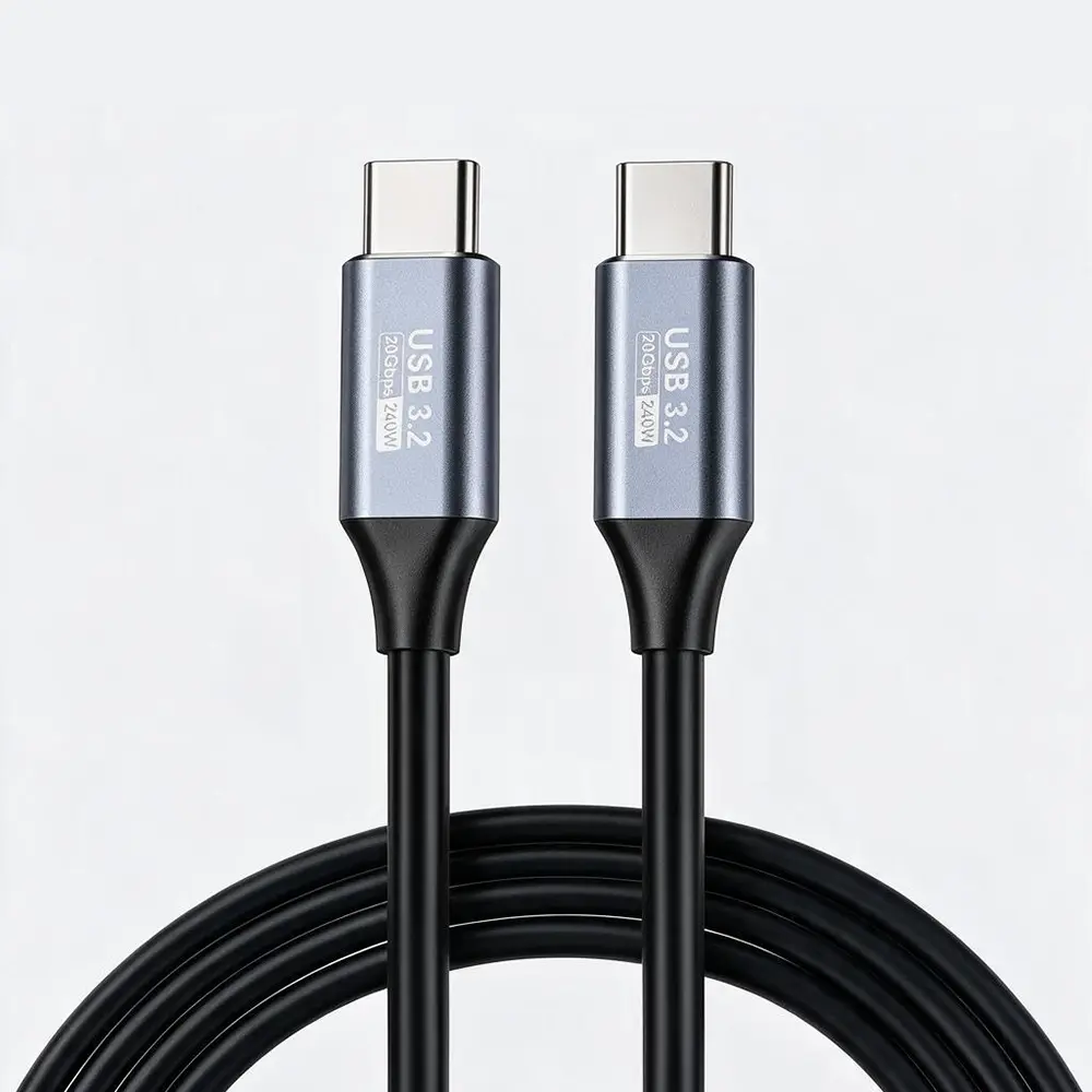 Dados USB e cabos de carregamento