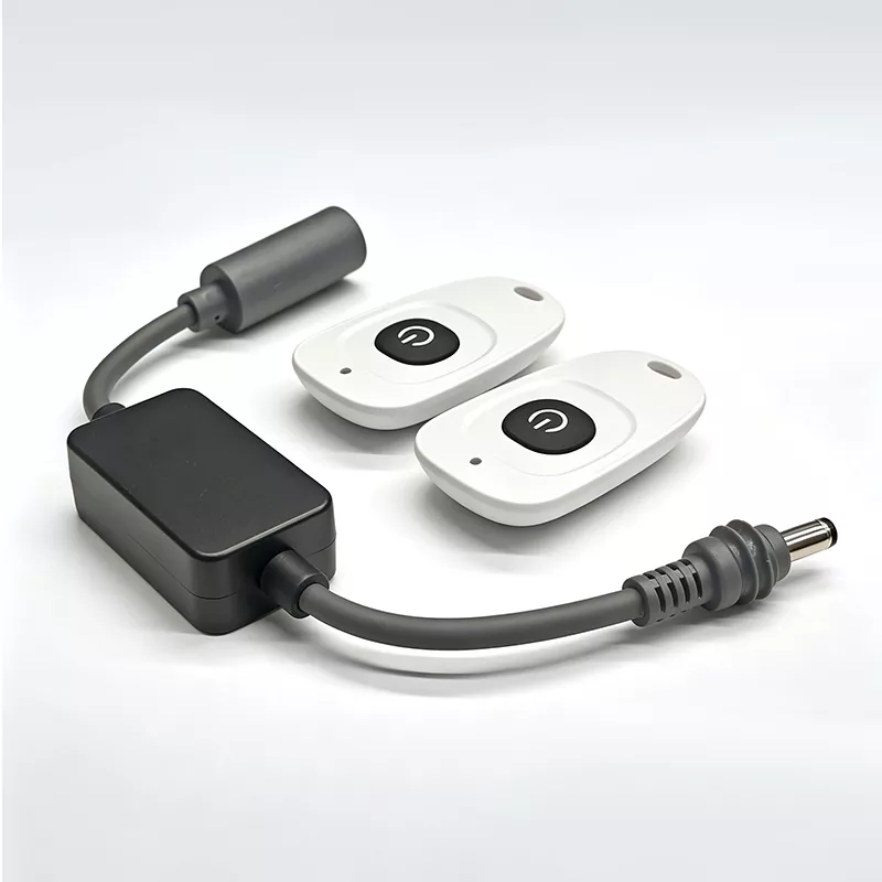 Interruptor de controle remoto DC macho para fêmea 433 MHz