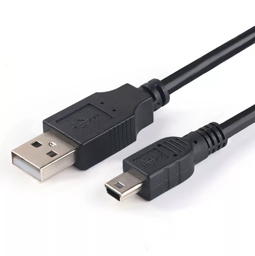 Cabo USB 2.0 A macho para Mini B